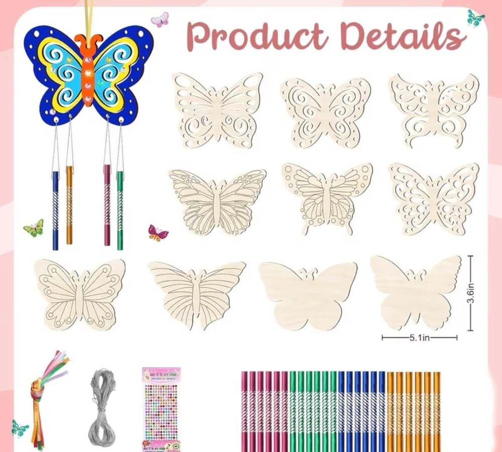 DIY wooden kids crafts